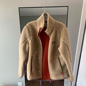 LL Bean teddy jacket